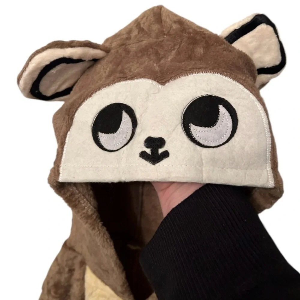 Woyasim Animal Onesie Pajamas | Kids Costume | Fleece | Hooded | 6-7 Y | New